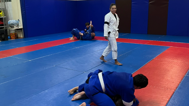 aula gratuita de jiu jitsu